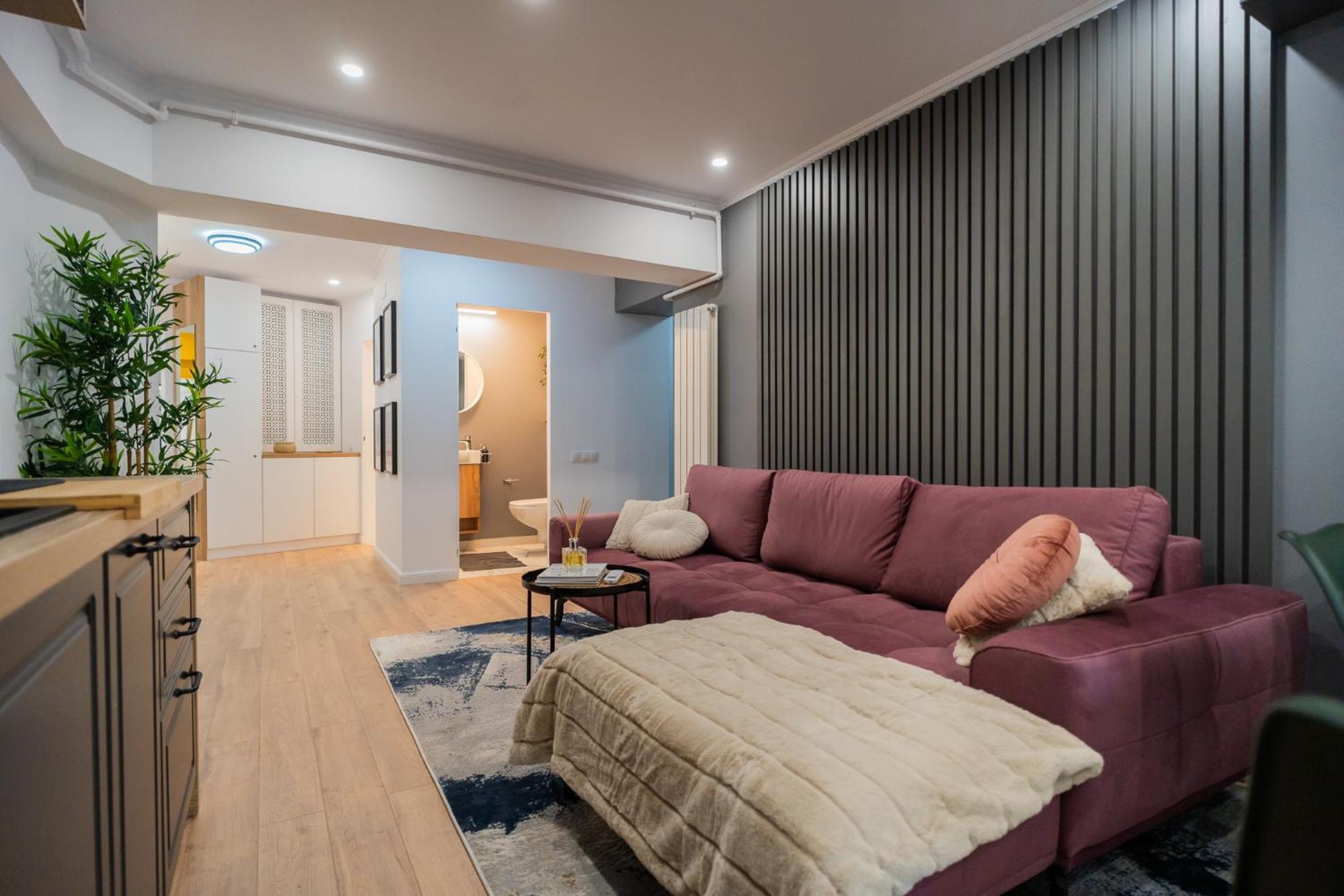 בוקרשט Urban Pearl - Old Town - Unique 4Br/3Ba Apartment מראה חיצוני תמונה