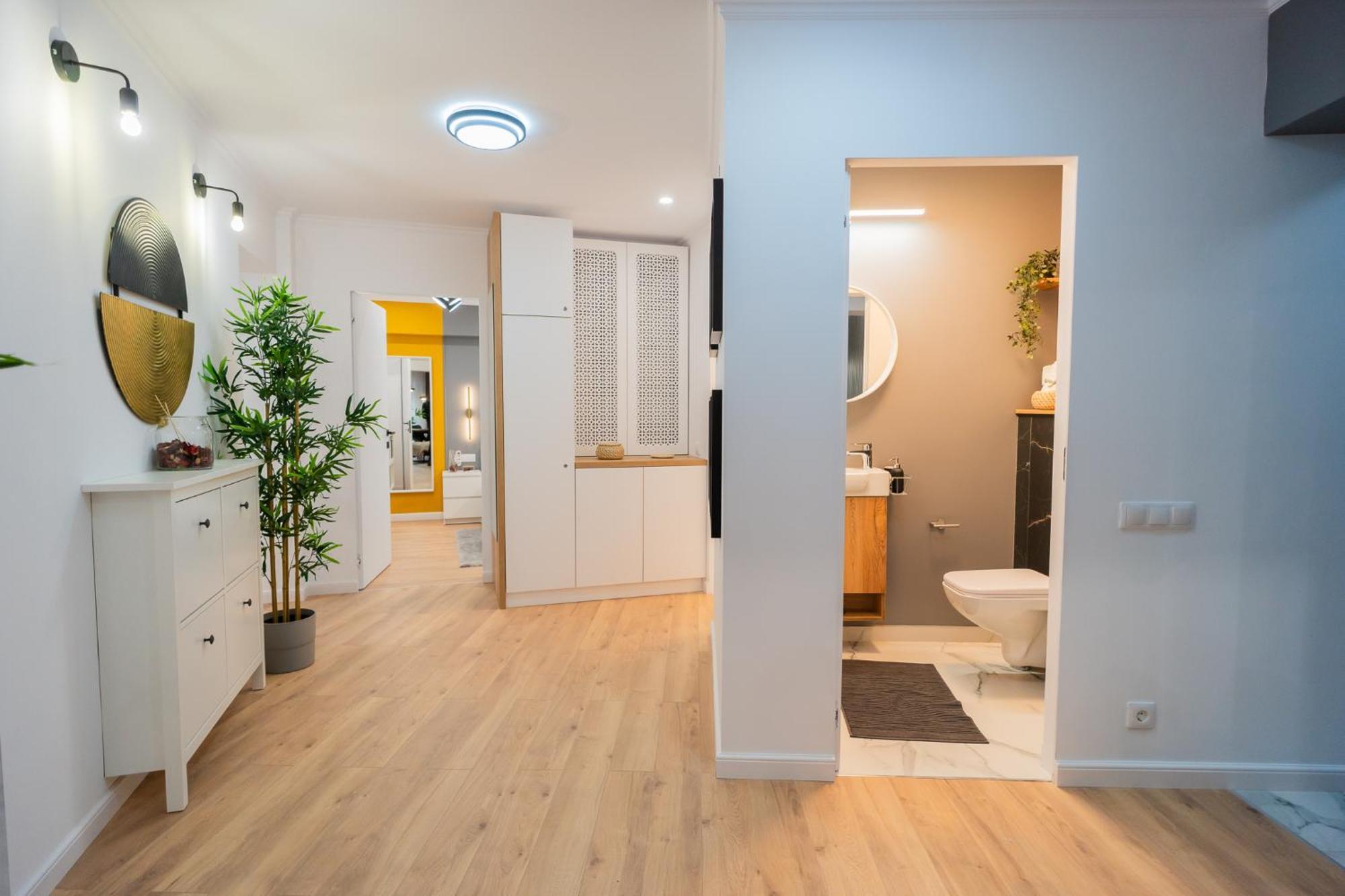 בוקרשט Urban Pearl - Old Town - Unique 4Br/3Ba Apartment מראה חיצוני תמונה